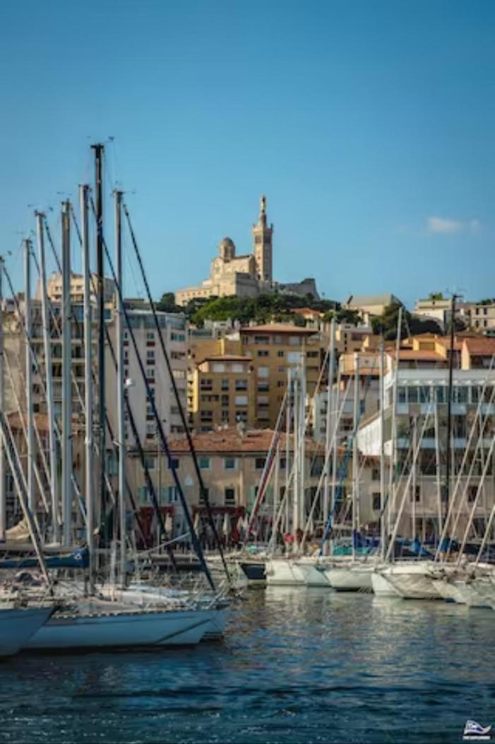 L'Elegant Lumineux Ancien Couvent Apartment Marseille Bagian luar foto